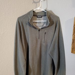 L.L.Bean 1/4 fleece pullover XXL